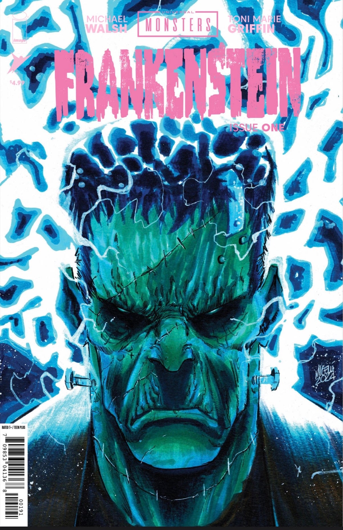 Universal Monsters Frankenstein #1 - Micelli Variant